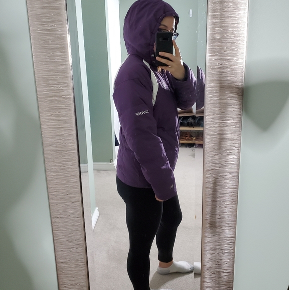 Spyder down winter/ski jacket large 12 US - Picture 10 of 15